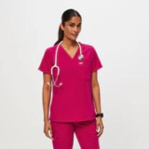 women's Ultra Rose Catarina One-Pocket Scrub